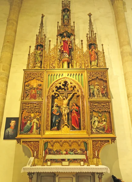 Ołtarz katedry Bratysława — Zdjęcie stockowe