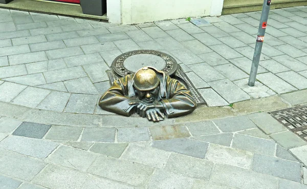 Скульптура мистера Кумиля — стоковое фото