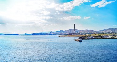 Atina Panoramisi, 19: 20; 29 Ağustos 2016; Ege Denizi, Yunanistan, Avrupa