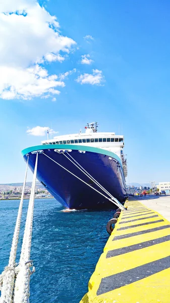 Panoramic Athens August 2016 Aegean Sea Greece Europe — Stock Photo, Image