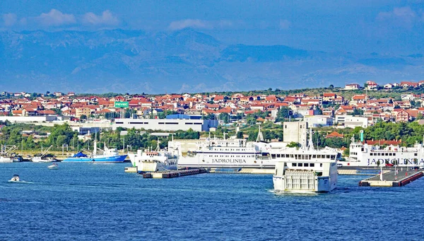 Zadar Dalmatské Pobřeží Chorvatsko Evropa — Stock fotografie
