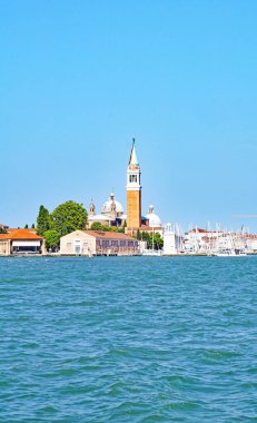 Venedik manzarası, 12 Ağustos 2017; İtalya, Avrupa