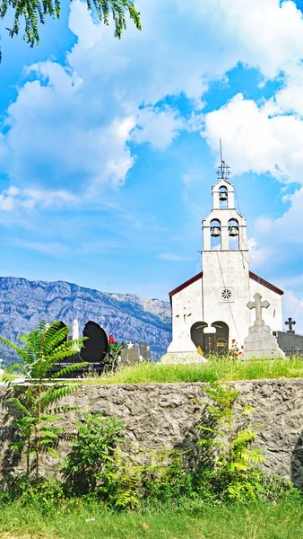Baro Karadağ Balkan Yarımadası Avrupa Daki Manzara Mezarlık — Stok fotoğraf
