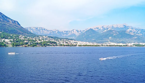 Landschaft Und Friedhof Bar Montenegro Balkanhalbinsel Europa — Stockfoto