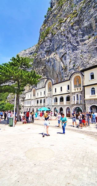 Ostrog Monastery Montenegro Agosto 2017 Balkans Europe —  Fotos de Stock