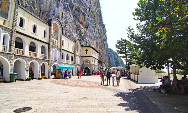 Ostrog Monastery Montenegro Agosto 2017 Balkans Europe —  Fotos de Stock