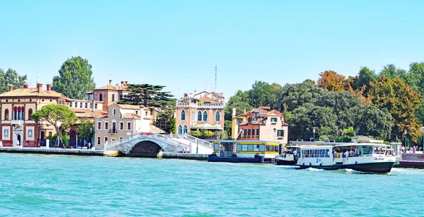 Blick Auf Venedig Uhr August 2017 Italien Europa — Stockfoto