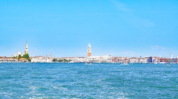 Blick Auf Venedig Uhr August 2017 Italien Europa — Stockfoto