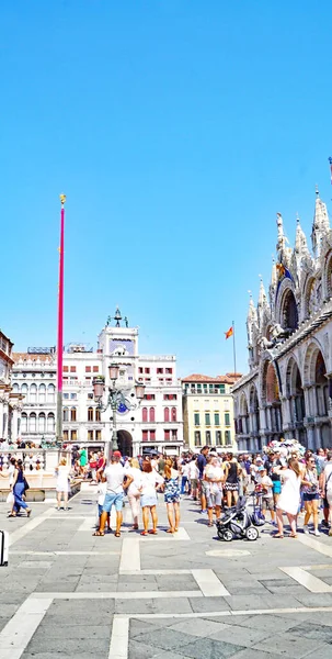 Veduta Venezia Ore Agosto 2017 Italia Europa — Foto Stock