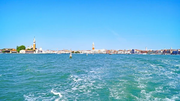 Blick Auf Venedig Uhr August 2017 Italien Europa — Stockfoto