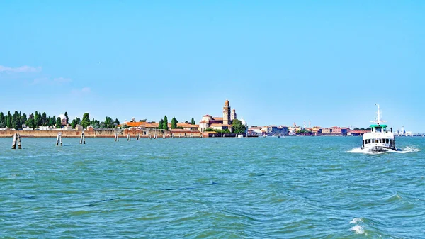 Blick Auf Venedig Uhr August 2017 Italien Europa — Stockfoto