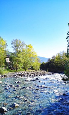 Ara Nehri, Huesca ili, 16 Mayıs 2017; Aragon, İspanya, Avrupa