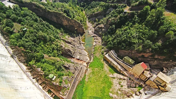Baells Reservoir Cercs Barcelona Junio 2016 Catalunya Spain Europe — Foto de Stock