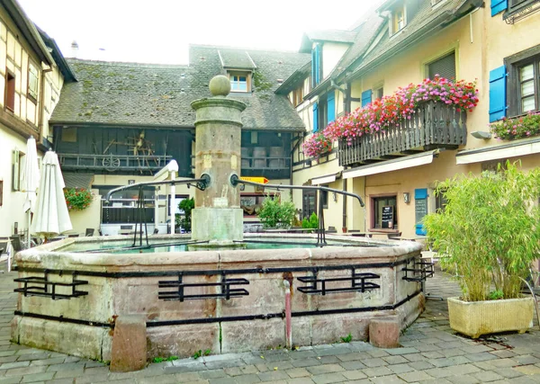 Eguisheim Department Upper Rhine Alsace Region Junio 2017 France Europe — Stock Photo, Image