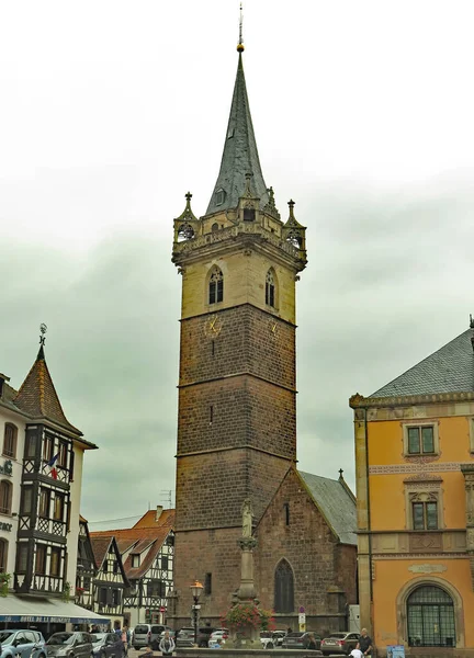 Obernai Lower Rhine Alsace Region France Europe — Stock Photo, Image