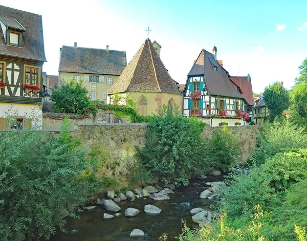 Riquewihr Reichenweier Haut Rhin Department Alsace Region July 2016 France — Stock Photo, Image