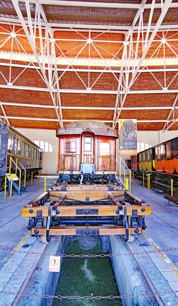 Railway Museum Vilanova Geltru Июля 2017 Барселона Каталония Испания Европа — стоковое фото