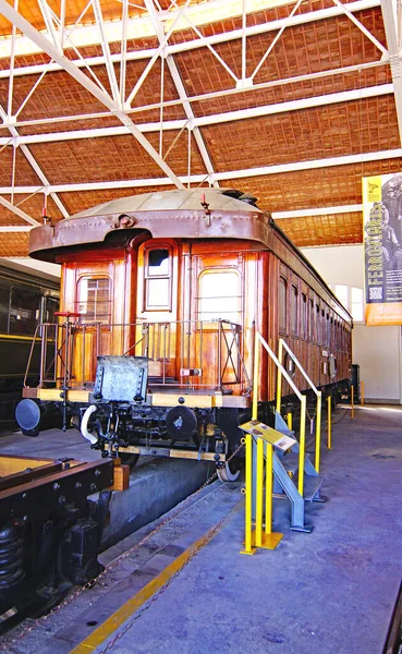 Railway Museum Vilanova Geltru Июля 2017 Барселона Каталония Испания Европа — стоковое фото