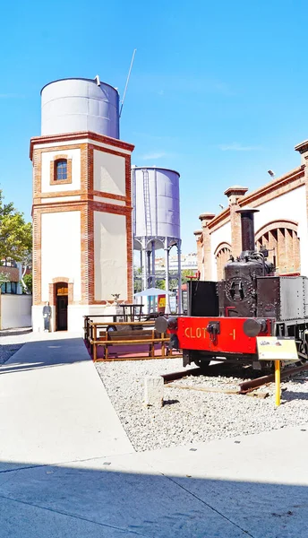 Railway Museum Vilanova Geltru Июля 2017 Барселона Каталония Испания Европа — стоковое фото