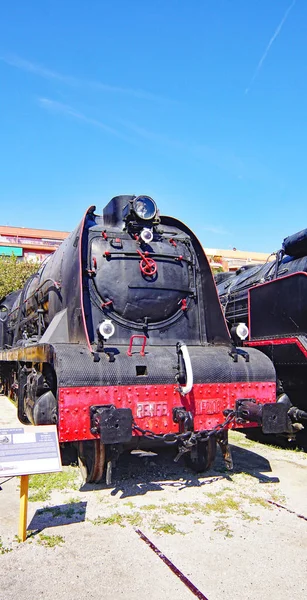 Museu Ferroviário Vilanova Geltru Julho 2017 Barcelona Catalunha Espanha Europa — Fotografia de Stock