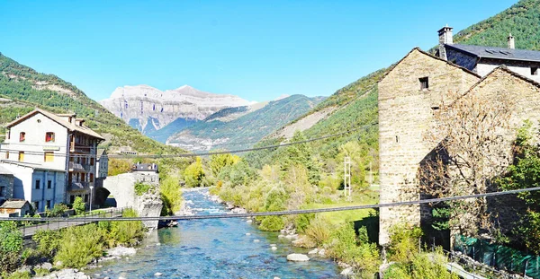 Rivière Ara Dans Province Huesca Mai 2017 Aragon Espagne Europe — Photo