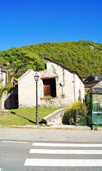 Sarvise Municipalité Broto Mai 2017 Comarca Del Sobrarbe Huesca Aragon — Photo