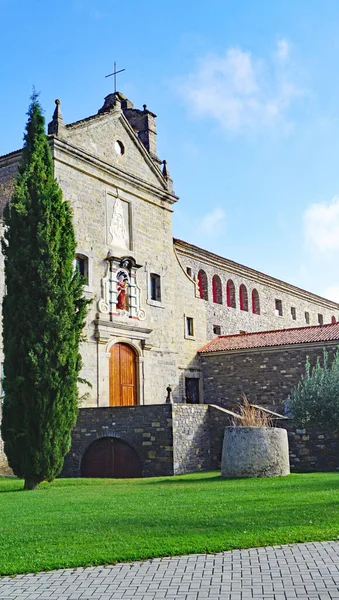 Bolta Manastırı Veya Carmen Manastırı Mayıs 2017 Comarca Del Sobrarbe — Stok fotoğraf