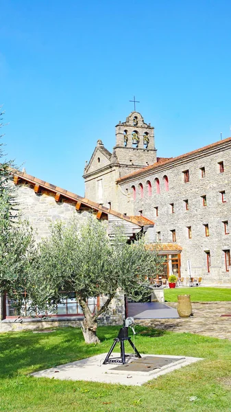 Bolta Manastırı Veya Carmen Manastırı Mayıs 2017 Comarca Del Sobrarbe — Stok fotoğraf