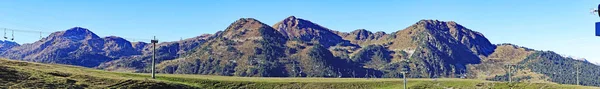 Paisagem Estância Esqui Baqueira Beret Maio 2017 Vale Aran Nos — Fotografia de Stock