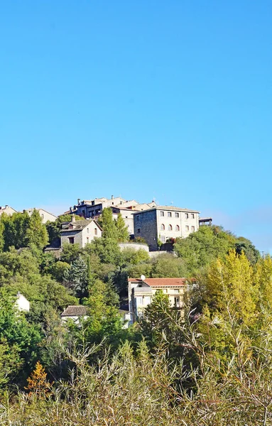 Huesca Ilindeki Ainsa Panoramisi Mayıs 2017 Aragon Spanya Avrupa — Stok fotoğraf