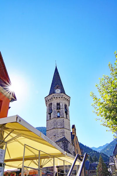 San Miguel Kilisesi Vielha Valle Aran Kasım 2017 Lleida Catalunya — Stok fotoğraf