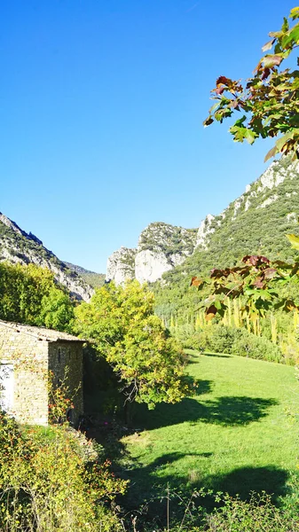 Paisaje Provincia Huesca Mayo 2017 Aragón España Europa —  Fotos de Stock