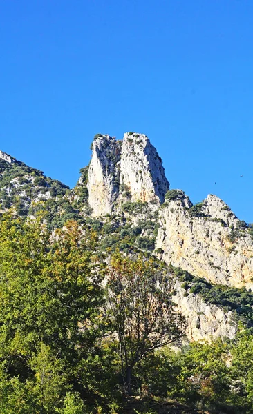 Paisaje Provincia Huesca Mayo 2017 Aragón España Europa —  Fotos de Stock