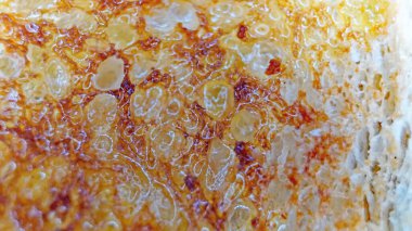 Arka plan ve dokular için makro tost. 