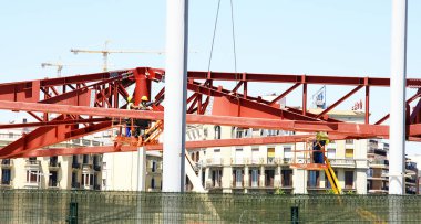 Yeni Büyülerin İnşaatı, 15 Haziran 2017; Barselona, Katalunya, İspanya, Avrupa