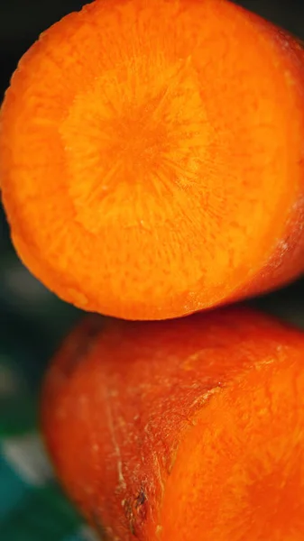 Carrot macro for backgrounds and textures