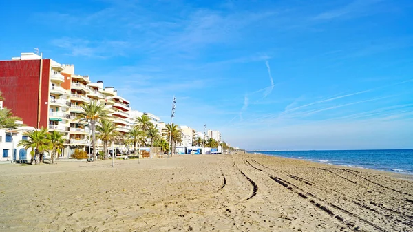 Calafell Beach Vendrell Tarragona Junho 2019 Catalunha Espanha Europa — Fotografia de Stock