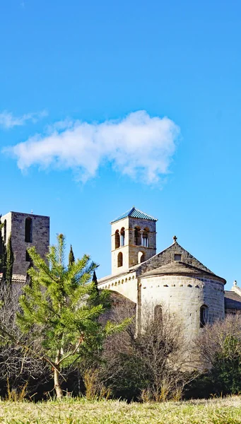 Sant Fruitos Monasterio Sant Benet Del Bages Agosto 2018 Barcelona — Foto de Stock