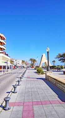 Tarragona 'daki Comarruga plajı, Katalunya, İspanya, Avrupa