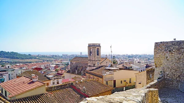 Каплиця Святого Хреста Калафеллі Ель Вендрелл Таррагона Каталонія Іспанія Європа — стокове фото