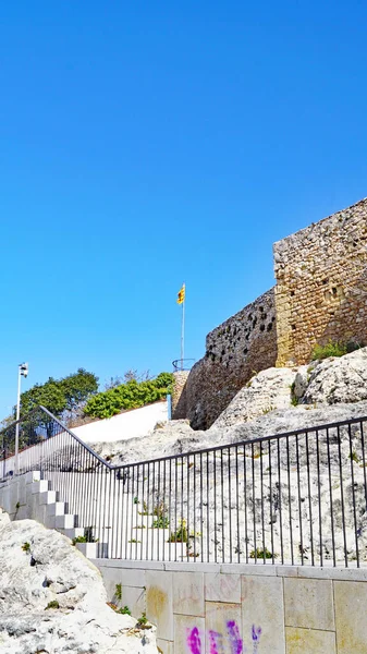 Замок Часовня Святого Креста Санта Крю Калафелле Эль Вендрель Таррагона — стоковое фото