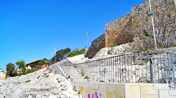 Castle Chapel Holy Cross Santa Creu Calafell Vendrell Tarragona Catalunya — Stock Photo, Image