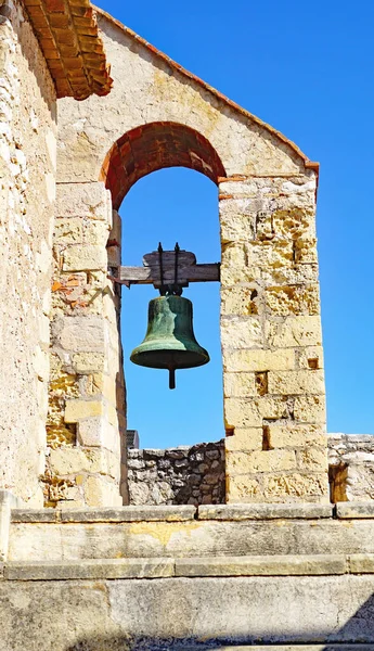 Burg Und Kapelle Des Heiligen Kreuzes Oder Santa Creu Calafell — Stockfoto