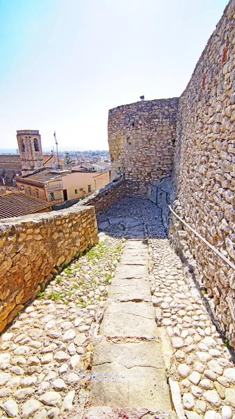 Castle Chapel Holy Cross Santa Creu Calafell Vendrell Tarragona Catalunya — Stock Photo, Image