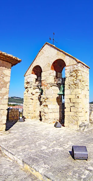 Zamek Kaplica Świętego Krzyża Lub Santa Creu Calafell Vendrell Tarragona — Zdjęcie stockowe