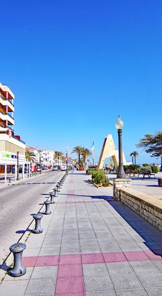 Praia Comarruga Tarragona Catalunha Espanha Europa — Fotografia de Stock