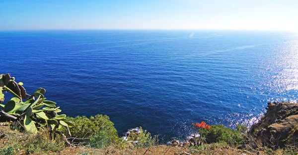 Panoramique Tossa Mar Sur Costa Brava Dans Province Gérone Catalogne — Photo