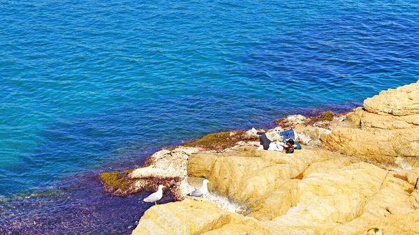 Panorama Von Tossa Mar Der Costa Brava Der Provinz Girona — Stockfoto