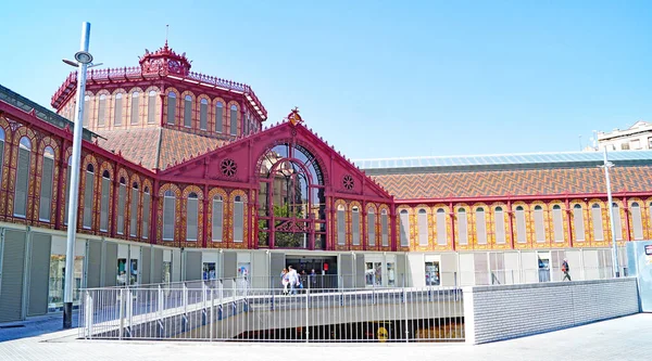 Mercado San Antonio Barcelona Julio 2019 Catalunya España Europa —  Fotos de Stock