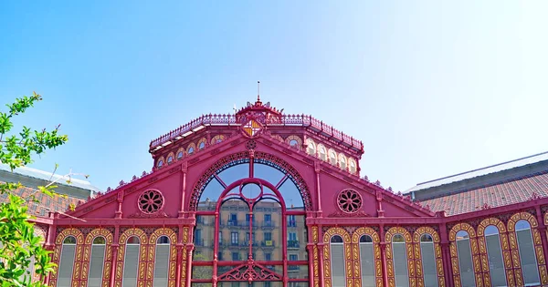 Markt Van San Antonio Barcelona Uur Julio 2019 Catalunya Spanje — Stockfoto